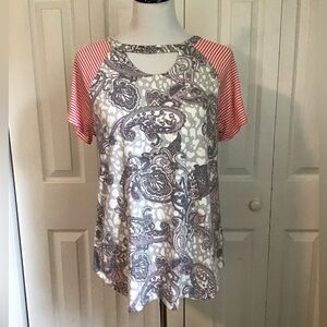 HoneyMe Raglan t shirt Sz S